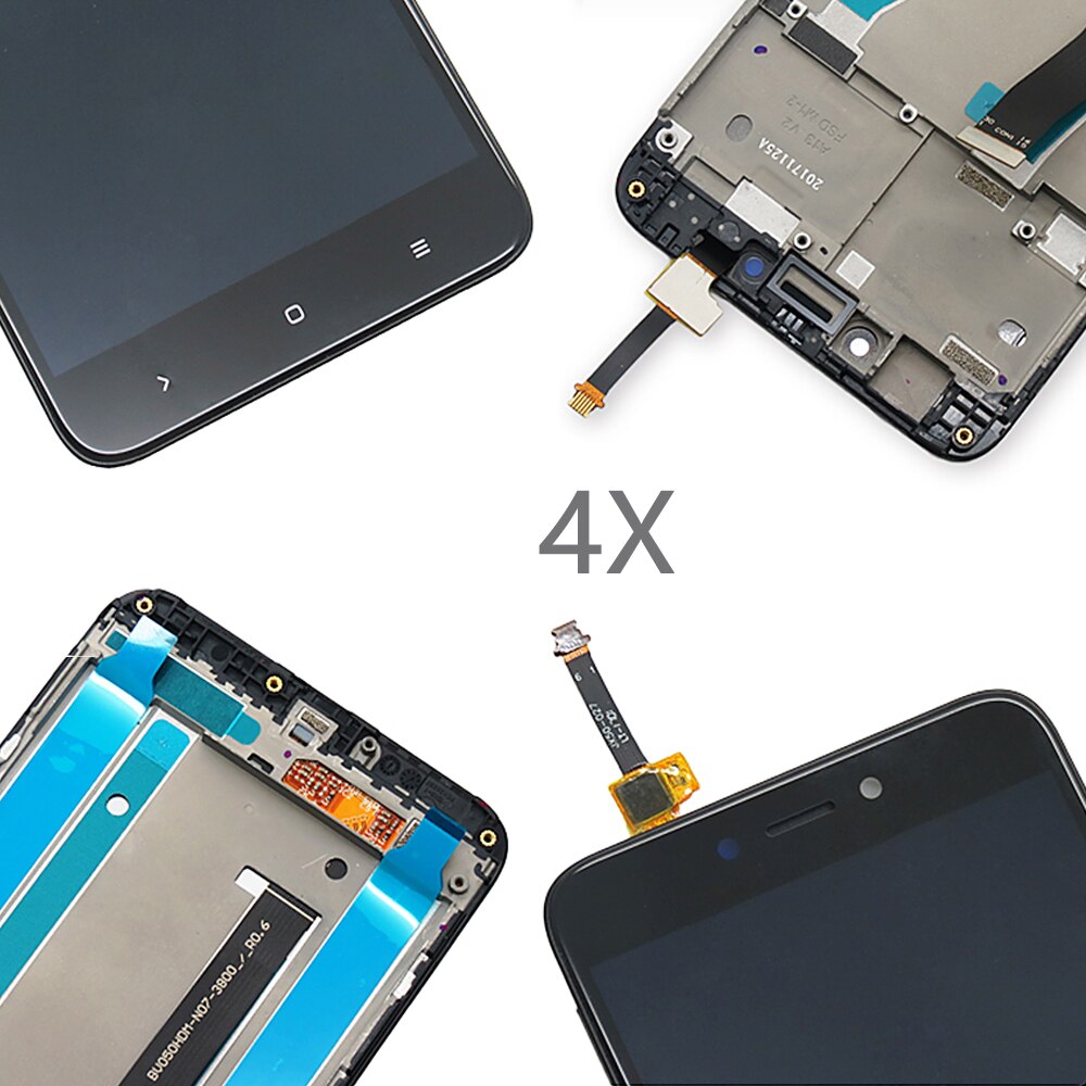 5.0 "Lcd Voor Xiaomi Redmi 4X Lcd-scherm Touch Screen Met Frame Digitizer Vervanging Voor Xiaomi Redmi 4X Display 4X Pro Lcd