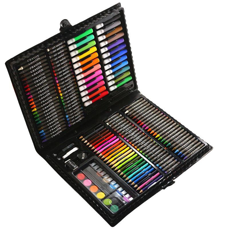 Crayon Painting Set Drawing Pencils Set With Box Watercolor Painting Children's Art Washable Drawing Art Supplies