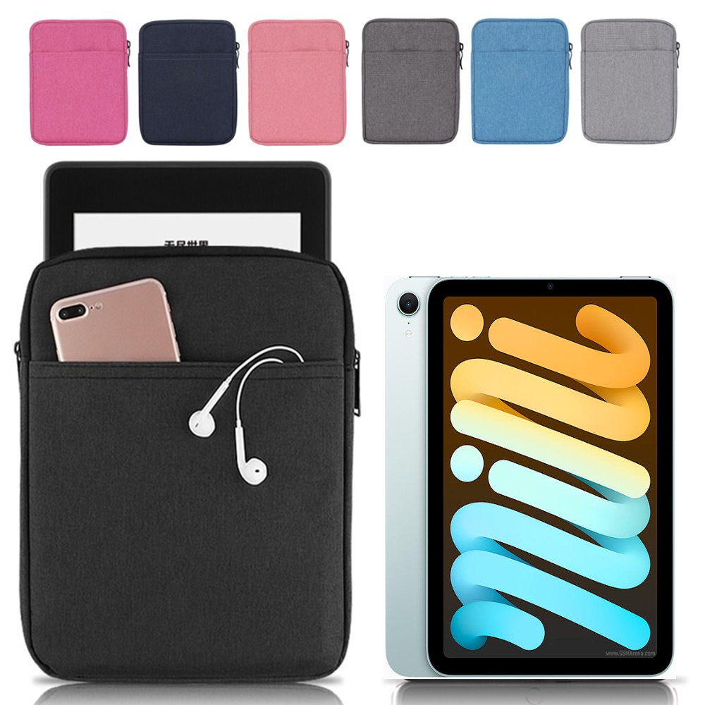 Bärbar Sleeve för iPad mini7 8.3" - Skyddande Fodral för Mini 6 5 4 3 2 1 A17 Pro