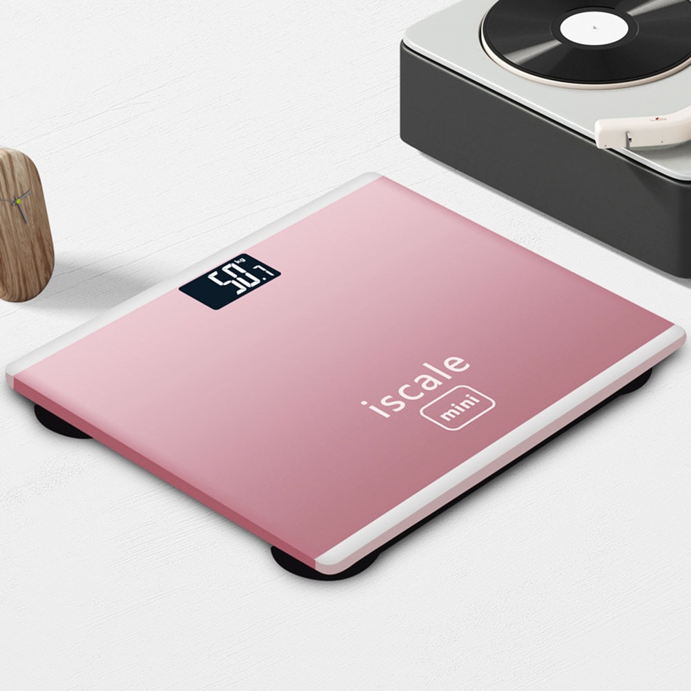 180kg Accurate Smart Electronic Glass LCD Display Home Bathroom Floor Body Scale