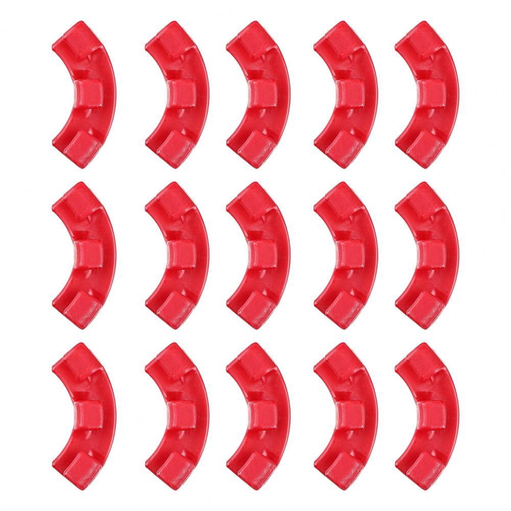 15Pcs Great Plant Bending Clip Simple Operation Effort Saving Portable Low-Stress Training Plant Bender: Red