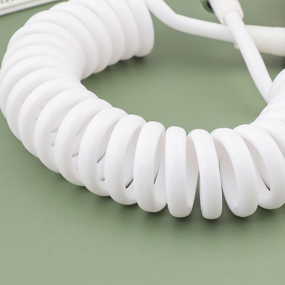 Accessories Flexible Telephone Line Style Toilet Bidet Spring Shower Hose Bath Sprayer Connect Pipe Water Plumbing