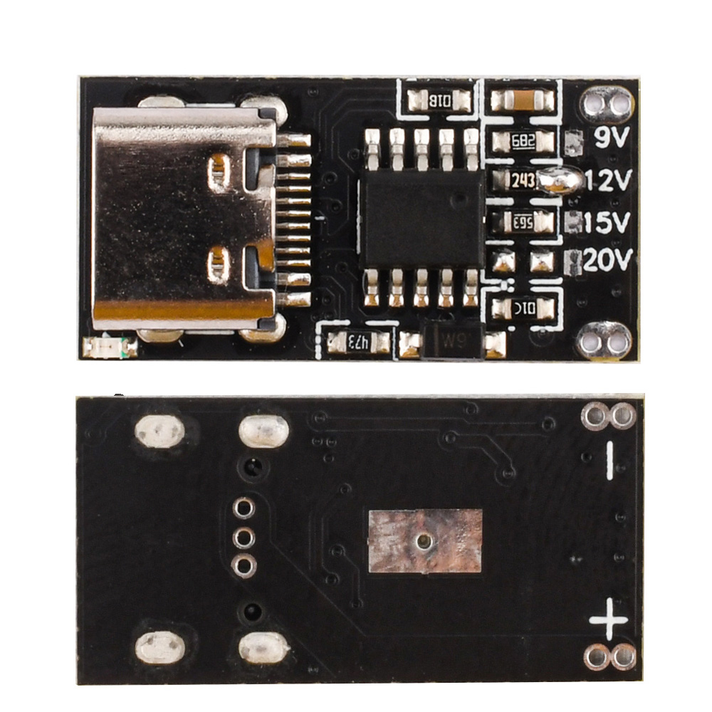 5pcs Type C PD2.0 PD3.0 Snel Opladen Trigger Polling Detector USB Boost Voeding Verandering Module Oplader Board diymore
