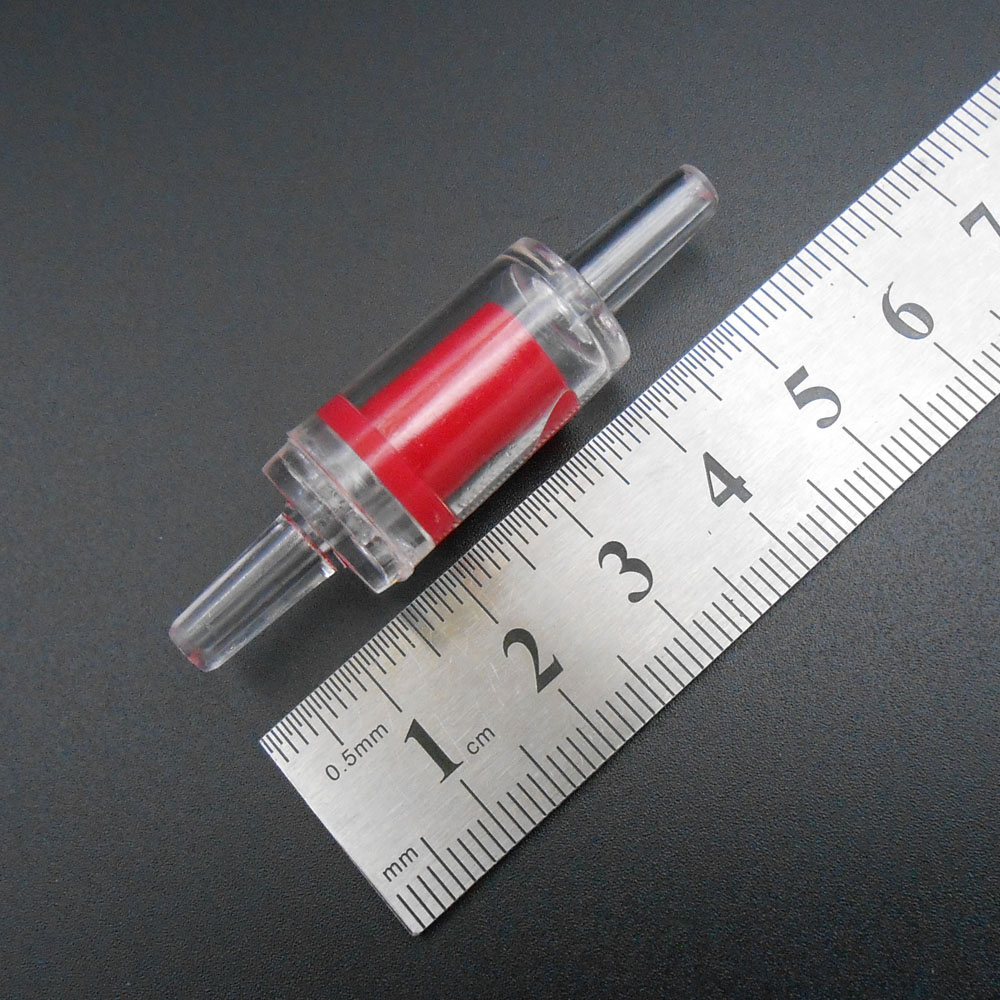 1PC 4MM 5MM 7MM 10MM Equal-Diameter Stop Valve Anti-backflow Check Valve For Silicone Hose Aquarium FIsh Tank MM M5 *FD870-873