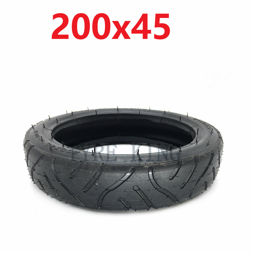 Wysokiej jakości 8-cal 200x45 dętka 200*45 opona robić Etwow skuter elektryczny tylne koło modyfikacji akcesoria