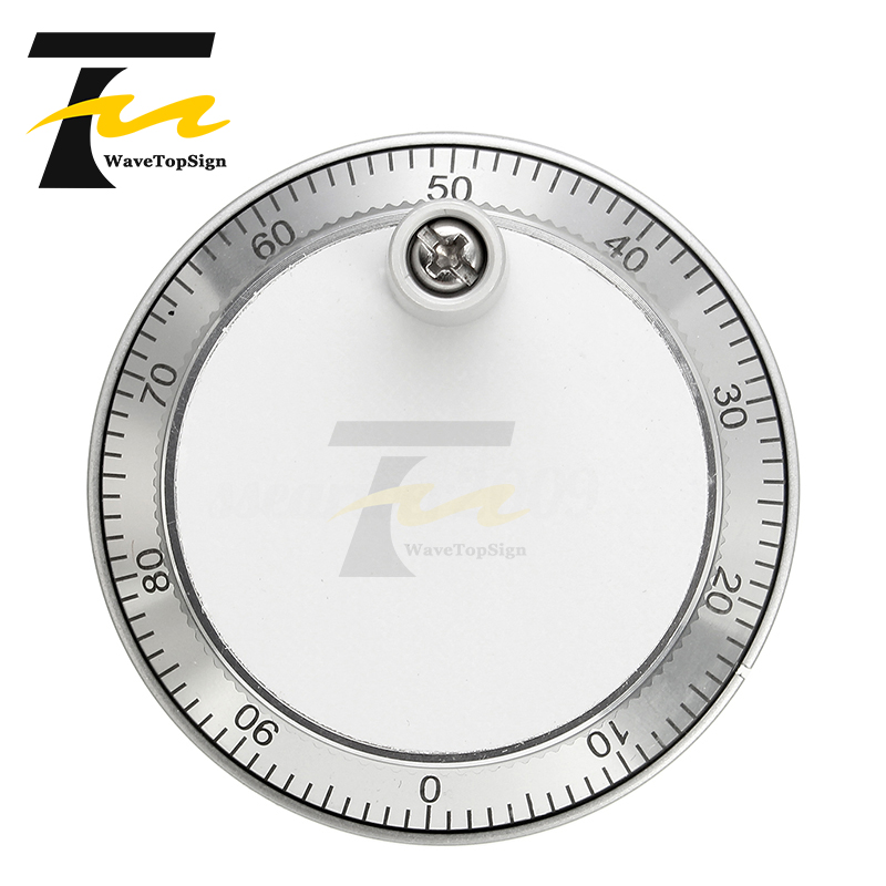 WaveTopSign CNC pulseur volant diamètre 60mm ou 80mm Voltgae impulsion 25 DC12V 4 broches CNC Machine manuel impulsion codeur générateur
