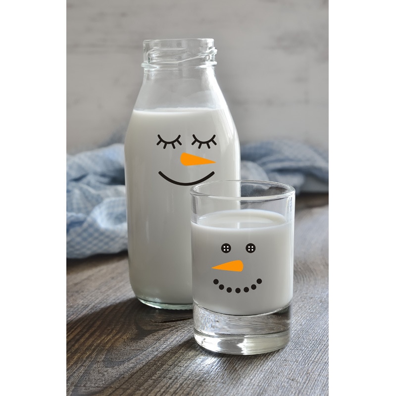 Aftagelig glædelig jul snemand hjorte wallstickers kunst vinyl decal hjem vindue køleskab klistermærke