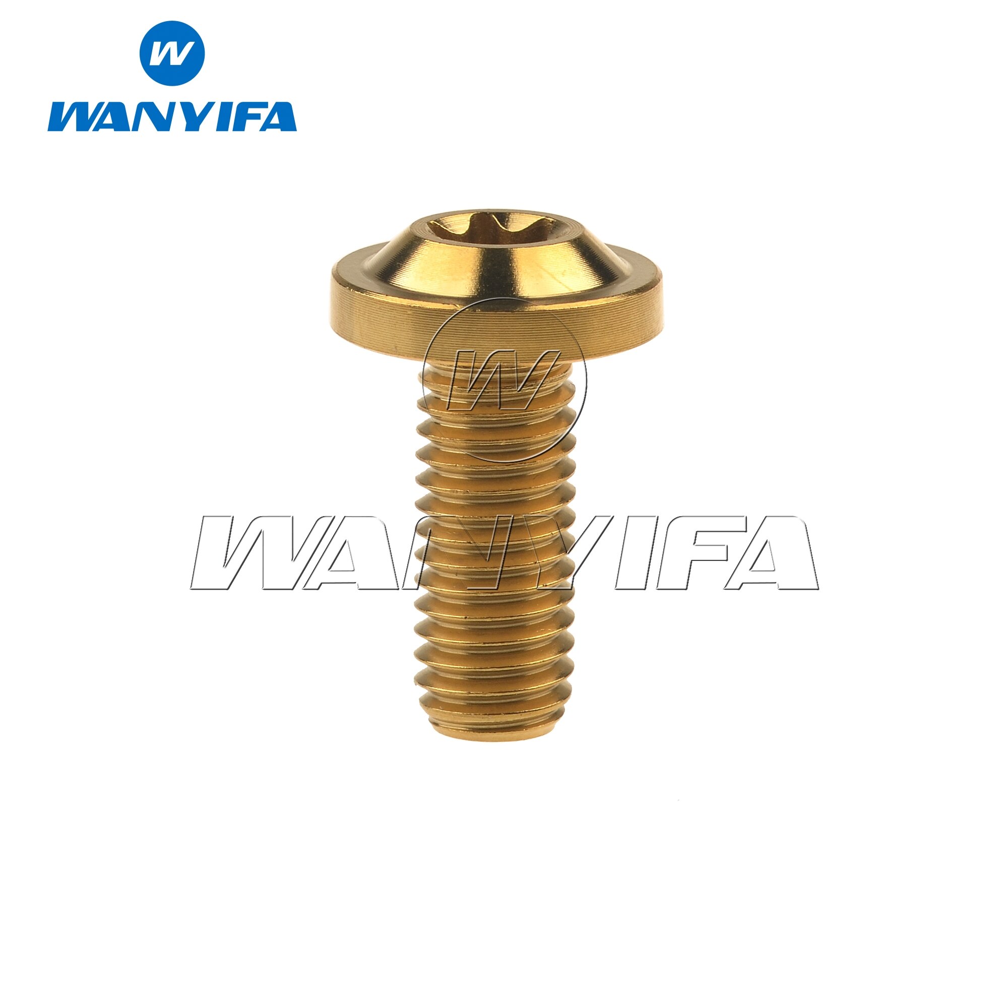Wanyifa titanium ti bolt  m8 x 20 25 30 60 70mm torx hoved til motorcykel v bremsegafler skrue 1 stk.