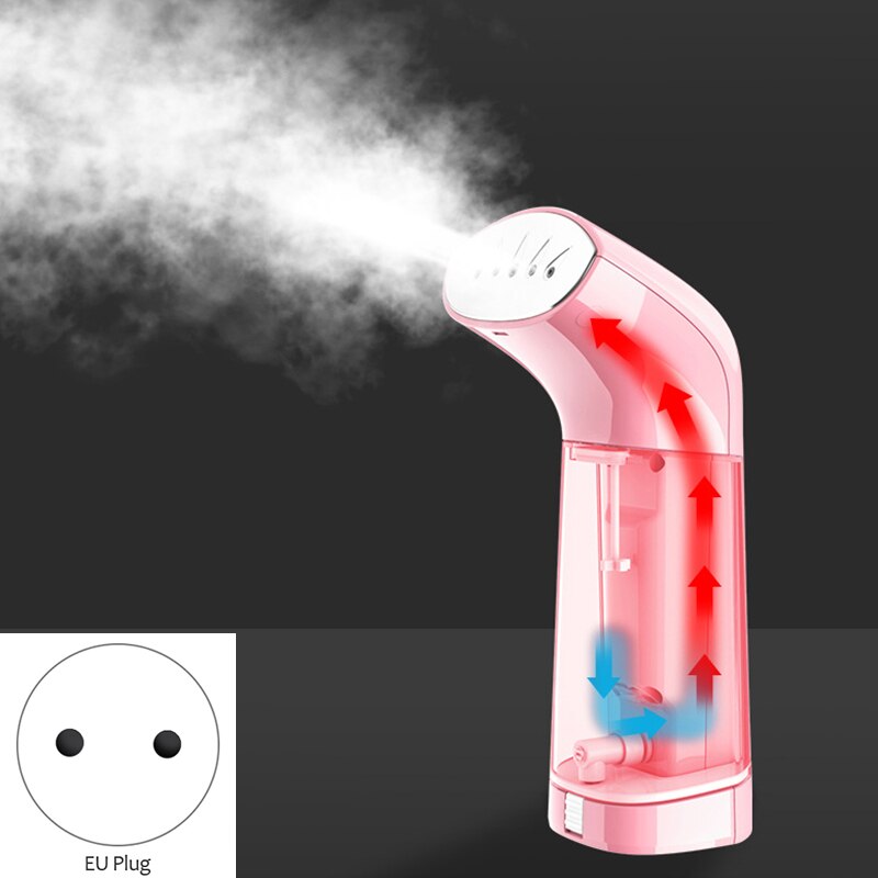 Handbediende hangstrijkijzer en elektrisch strijkijzer, klein strijkijzer voor huishoudelijk gebruik, stoomborstel, draagbare strijkmachine voor op reis met eu-stekker