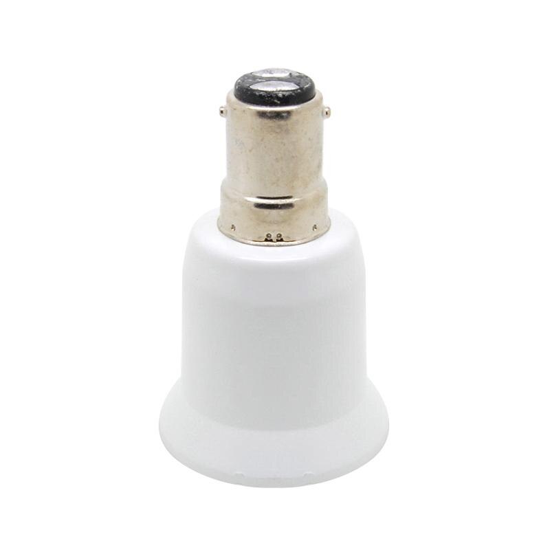 Car Light Bulb Car LED GU24-E17-G24-E40 to E27 E14 to 2 E27 White LED Light Lamp Bulb Adapter Holder Socket Car lamp Accessories: B15 to E27
