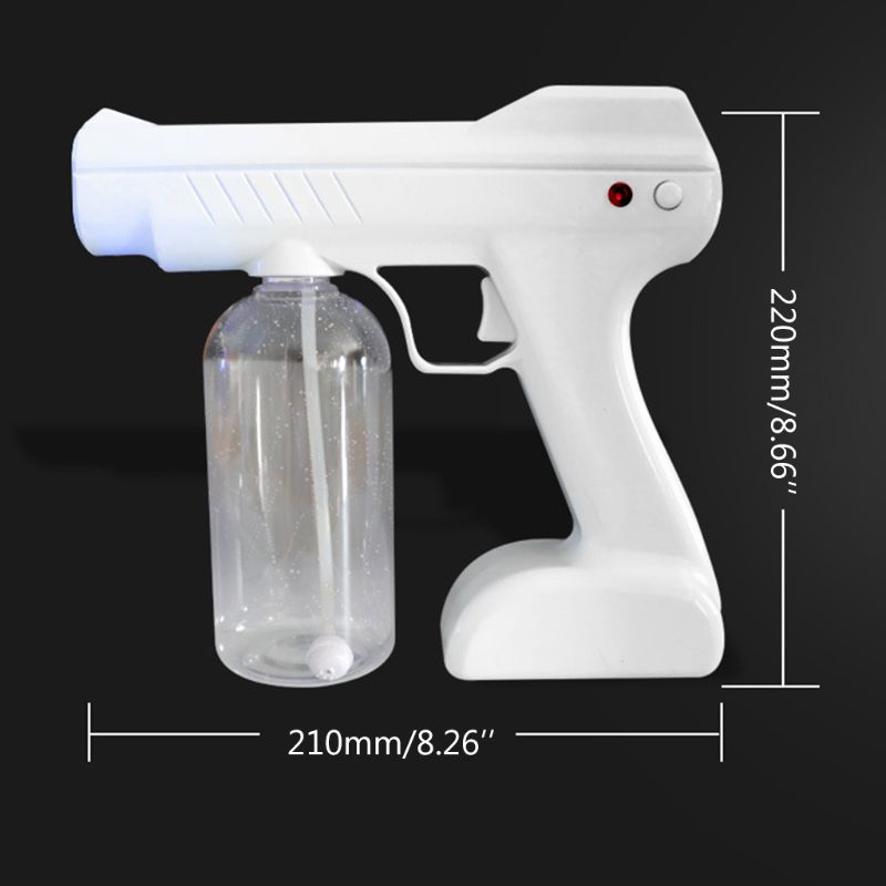 Nano Atomization Fogger Handheld Electric Sanitizing Machine Cordless Li-ion Battery Disinfection Sprayer