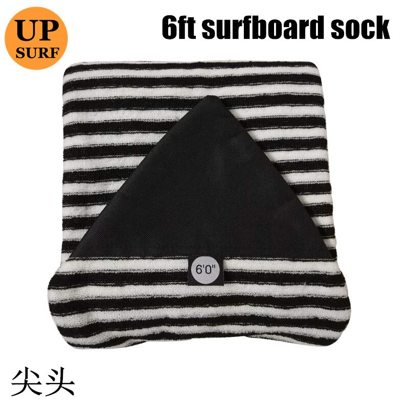 6ft Tavola da Surf Calzino Qick-asciutto Surf Borsa trasportare Borsa Tratto Spugna Surf Copertura Surf Calzino: bianca