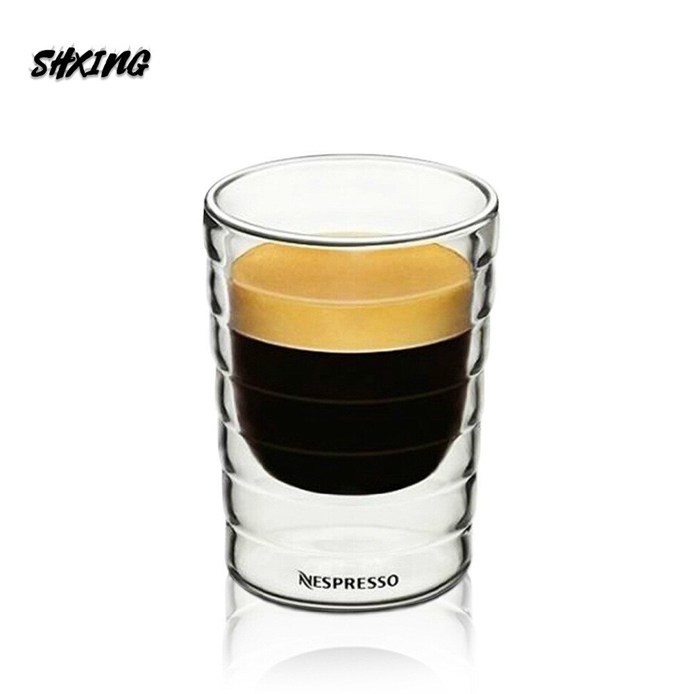 Coffee Accessories 60ml Square Thickened Glass Ounce Cup Graduated Measuring Cup Concentrated Cup Espresso Coffee Cup: 60ml Cups