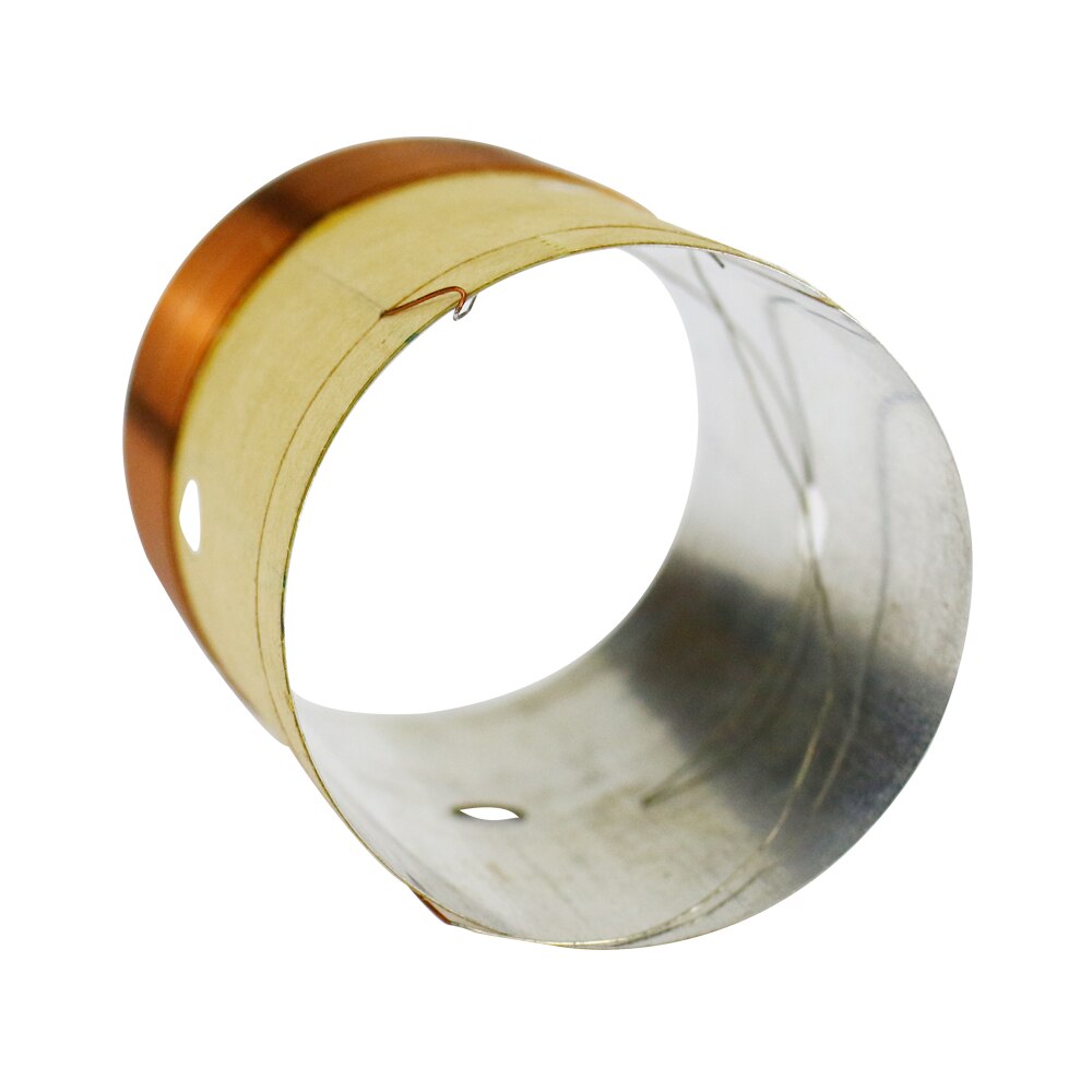 GHXAMP 32mm Woofer Voice coil Woofer Speaker Repair Parts 8OHM White Aluminum Copper Wire With Sound Hole Two Layer 2pcs