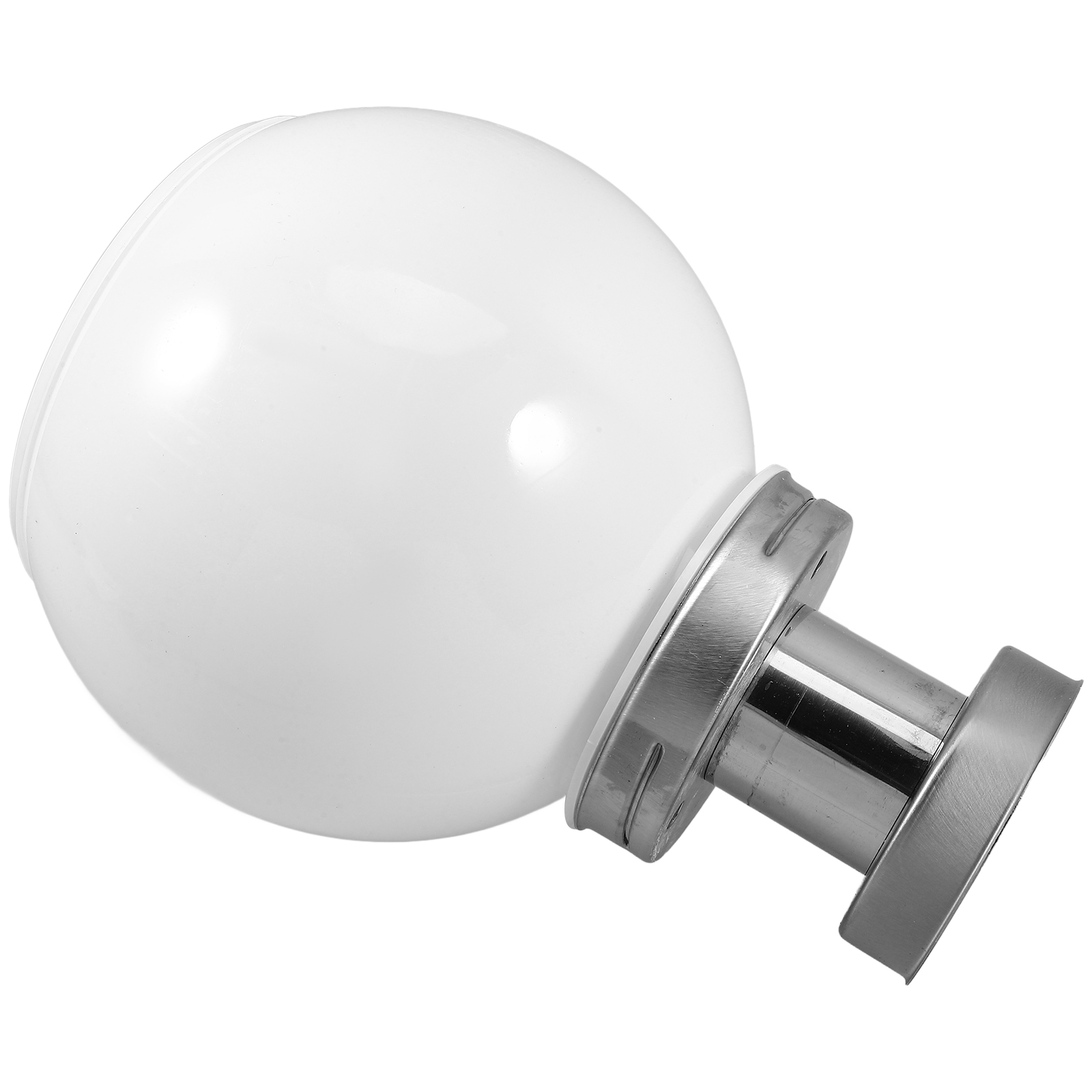 Luz de poste de jardín bola solar lámpara al aire libre luces de decoración alimentadas por pared impermeables