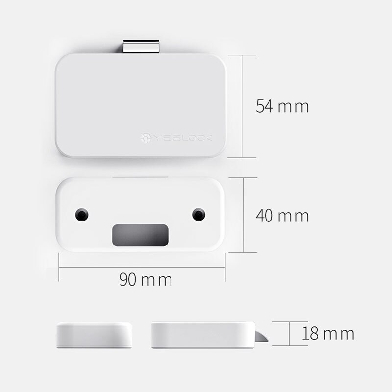 Invisible Smart Electronic Dormant Door Lock Phone APP Remote Control Security Locks Bluetooth Lock Keyless Digital Hide Locker