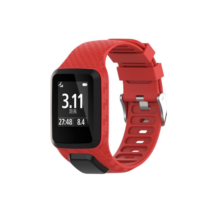 Voor Tomtom Runner 2 3 Spark 3 Sport Gps Horloge Vervanging Siliconen Band Band Horloge Accessoires Voor Tomtom Smart Horloge armband