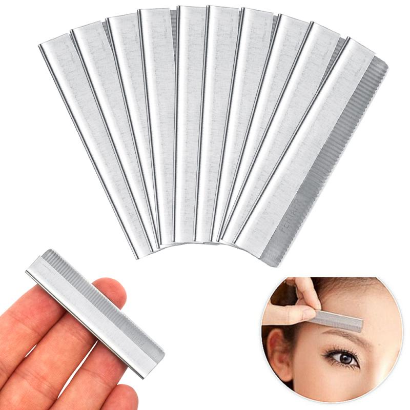 3 Stks/set Professionele Wenkbrauw Pincet Rvs Punt Tip/Slant Tip/Flat Tip Ontharing Make-Up Tool Kit met Zak TSLM1