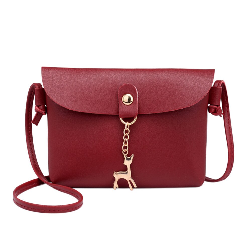 Kleine Vrouwen Tassen Pu Leather Messenger Bag Crossbody Mini Schoudertas Vrouwen Handtas Vrouwen Casual Schoudertassen Bolso Mujer Portemonnee