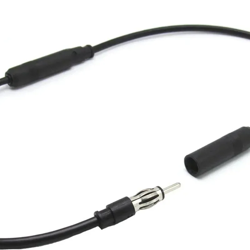 Autoradio-Antennen-Verlängerungskabel, 35 cm, 13 Zoll, Auto, FM, AM, Radio, Autoantenne, Verlängerungskabel, Kabel, DIN-Stecker, Stecker, Koaxialkabel