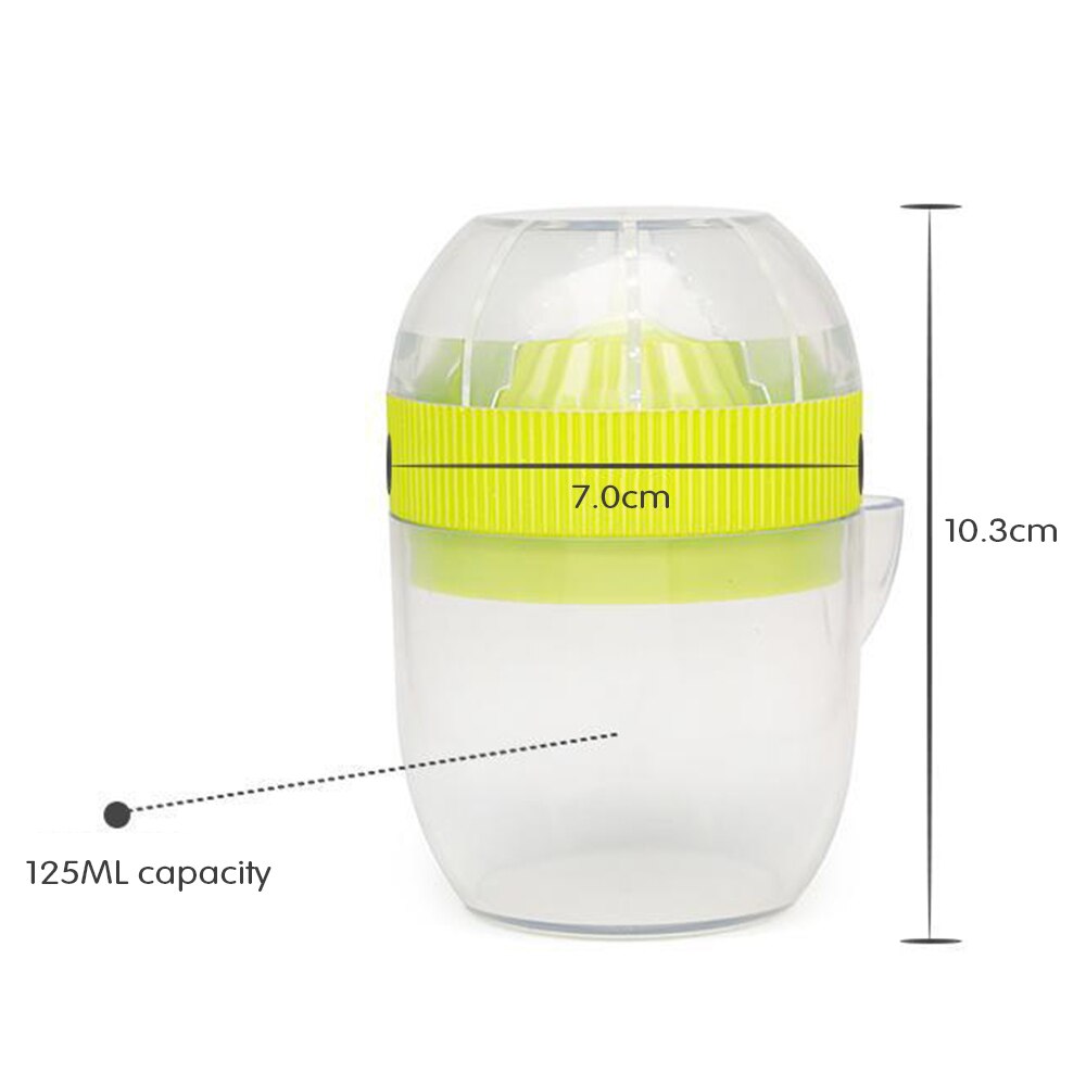 125 ml personal practical manual mini juicer portable home small juicer lemon squeezer Breakfast kitchen gadgets Random colors