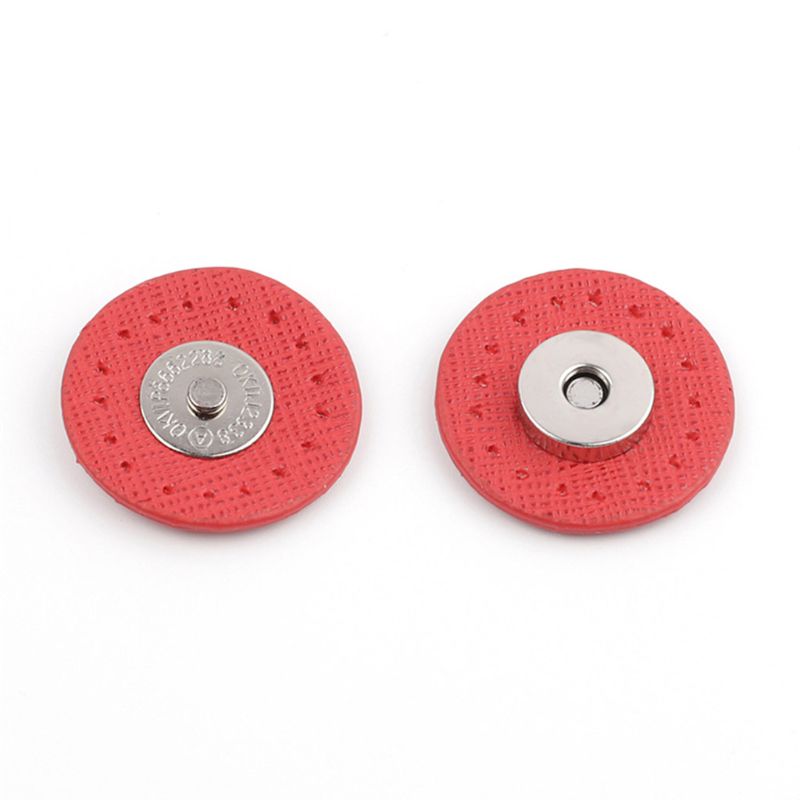 Circle Sew-on Magnetic Button Bag Clasp Snaps Metal Fastener Sewing Craft DIY