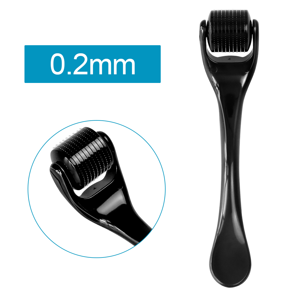 Haut-Gesichtspflege, Mikronadel-Derma-Roller für Haarwachstum, Bartwachstum, Gesichtsschönheitsroller, 540, Mikro-Nadel-Dermaroller-Werkzeug: Gold
