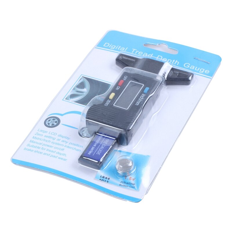 Digital depth gauge caliper tread depth gauge LCD Tyre tread gauge
