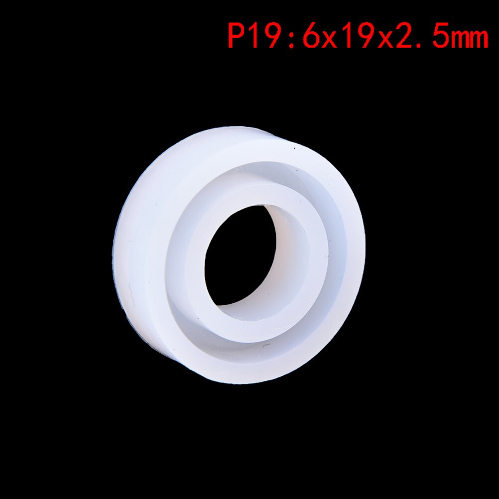 Diy siliconen ronde ringvorm, cirkelvormige siliconen mal voor ring, sieraden maken, transparante mal, epoxyhars mal: P19