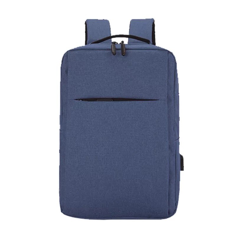 männer Laptop Rucksack für männer Anti Diebstahl wasserdichte leinwand Rucksack jungen schule reise Rucksack für Teenager mit Ladung: Blau