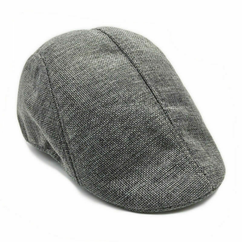 Autumn Beret Caps Men Women Vintage News Boy Cap Cabbie Linen Outdoor Hats Berets Brand Sun Hat Unisex Duckbill Caps Casquette