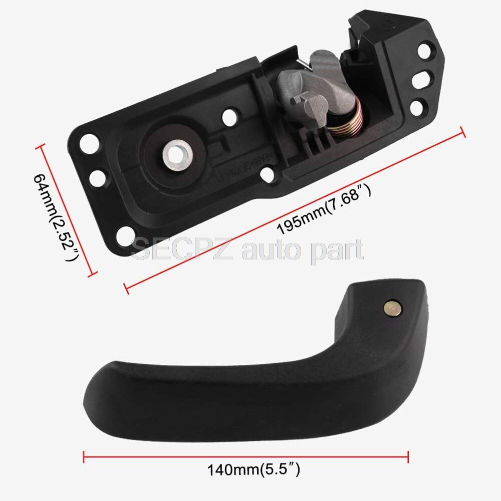 20833606 klamka wewnętrzna lewy sterownik z zestawem instalacyjnym dla 07-13 gmc Sierra jukon Chevrolet lawina Silverado podmiejski