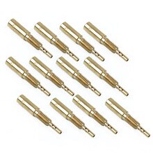 For Mikuni Carb VM28/486 Pilot Jets For Mikuni HS40 Golden 12Pcs Motorcycle Replacement Practical Durable