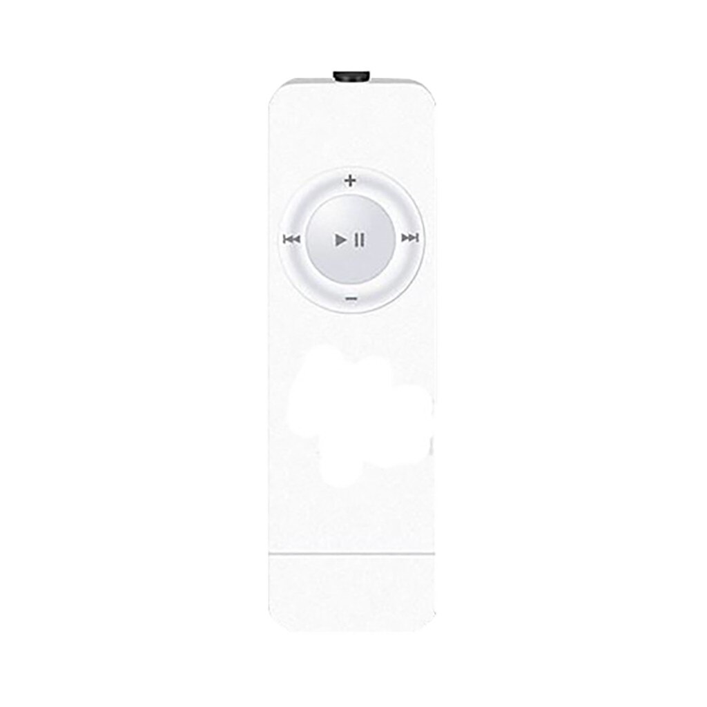 Draagbare Usb Mini MP3 Speler U Schijf Mp3 Speler Reproductor De Musica Lossless Geluid Muziekspeler Ondersteuning Micro Tf Card j80: WHITE