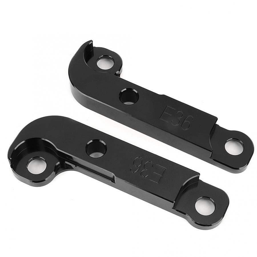Aluminiumslegering sort drift lock kit adapter øger drejevinkel ca. 25%  passer til  e36 biltilbehør