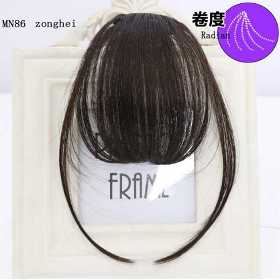 WEILAI Synthetische kurzen Pony haar Hitze Beständig synthetische frauen natürliche kurze haare Pony frauen haar Stück: 4