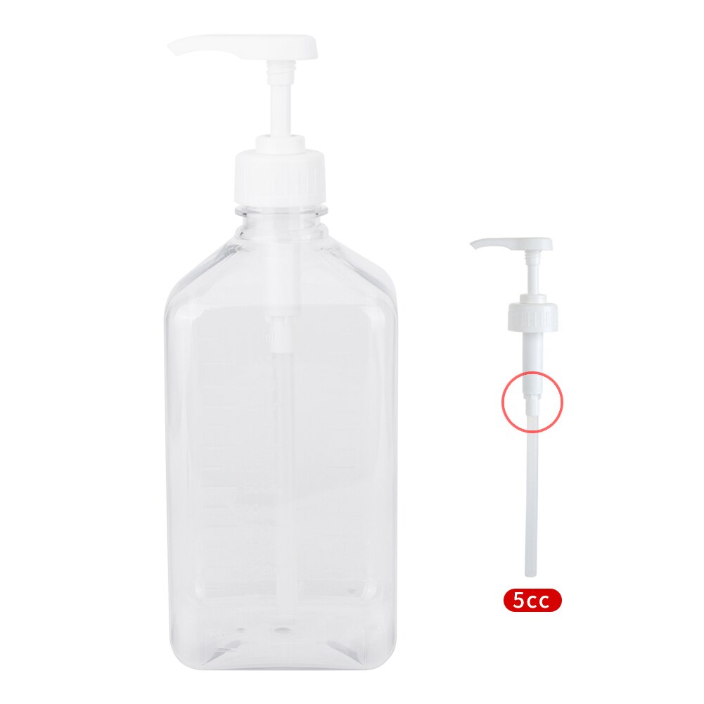 Bouteilles à pompe à pression simples de 1600ml | sirop vide, Sauces Ketchup, récipients à condiments, presser en bouteille, articles de boulangerie décoratifs