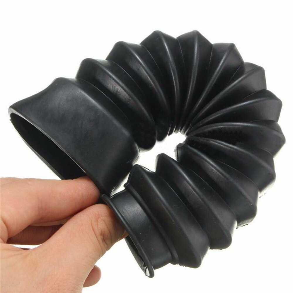 2*Fork Bellows Universal Off-road Motorcycle Rubber Boot Dust Cap 13 Section And