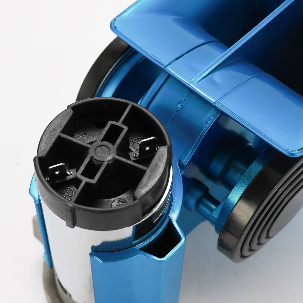 Auto Twin Dual Tone Compact Air Loud Horn 12V 150dB Compressor Truck Car Bus Van