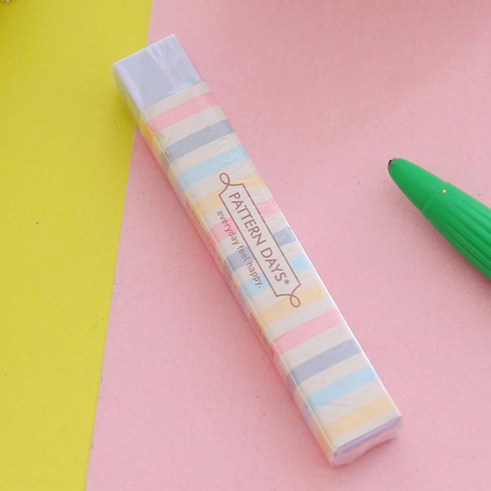 Student Prizes Cute Fresh Strip Eraser School Supplies Stationery Kindergarten Children Birthday