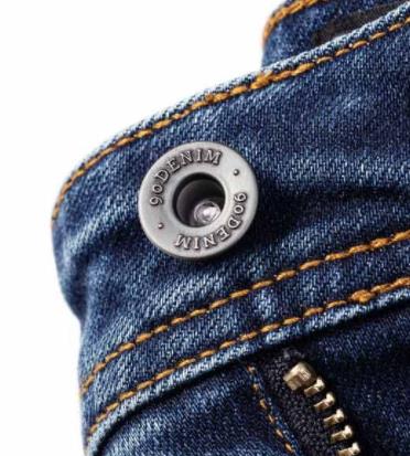 Xiaomi 90fen di alta elastico morbido, confortevole e sottile piccoli jeans diritti di formato 29-36 semplice casual pantaloni selvatici