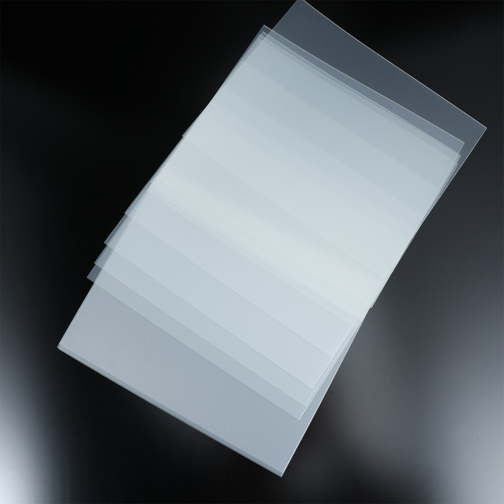 12pcs 3D Blank Stencil Template Stencil Sheets PVC Material Transparent Stencils for Cricut Silhouette Machines