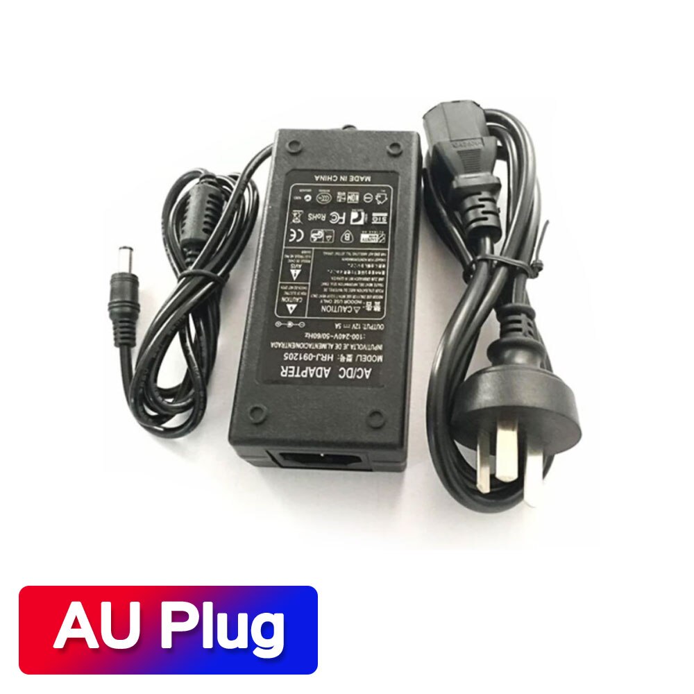Laagste Prijs AC Converter Adapter Voor DC 12 V 5A 60 W LED Voeding Lader voor 5050/3528 SMD LED Light of LCD Monitor CCTV