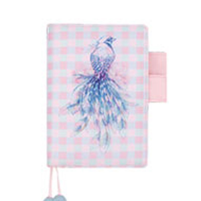 Yiwi A6 Grid Filler Planner Agenda Color Colth Notebook PVC Daily Journal Travel Journal Note Stationery: NO11