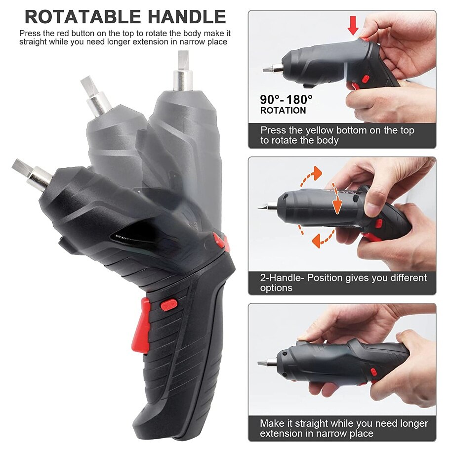 4,2 v Power Tools Set Haushalt Wartung Reparatur Lithium-Batterie Mini Haushalt Elektrische Bohrmaschine Akkuschrauber