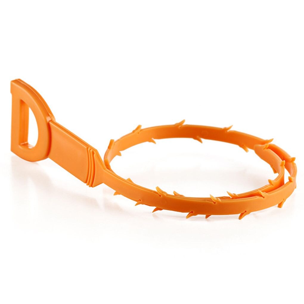 kitchen Pipeline Tube Drainage Pipe Sewer Clean Hook Dredge Device plastic strip tool