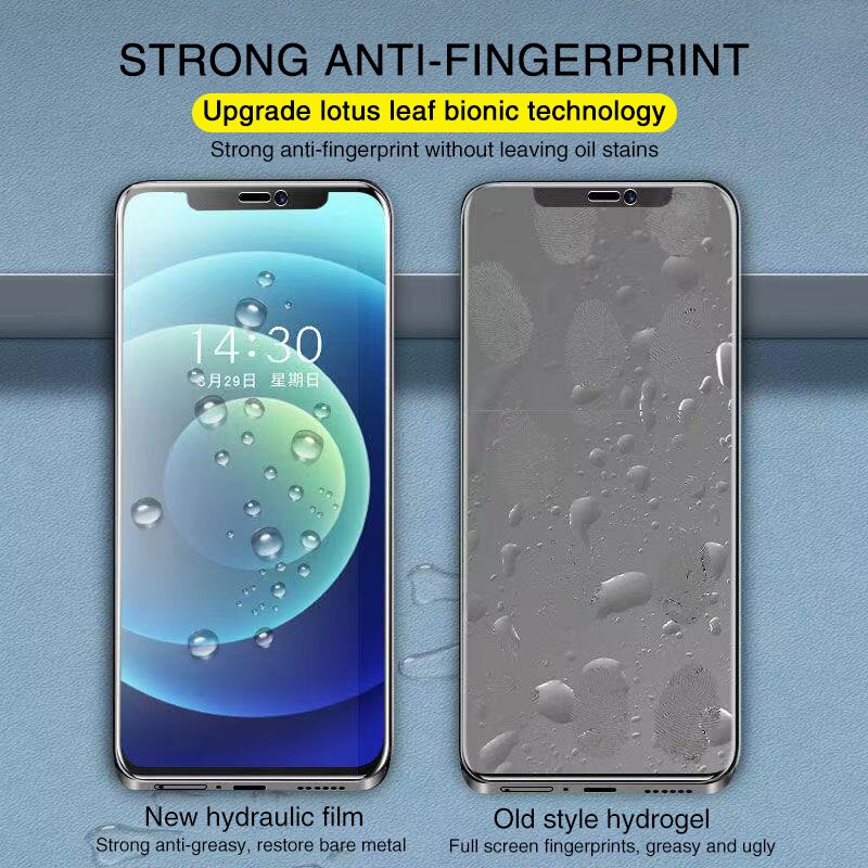 2Stck Hydrogel Film Auf Dem Bildschirm Schutz Für iPhone 7 8 Plus SE Anzeige-schutz Auf iPhone 11 12 13 Profi Max XS XR X Nicht Glas