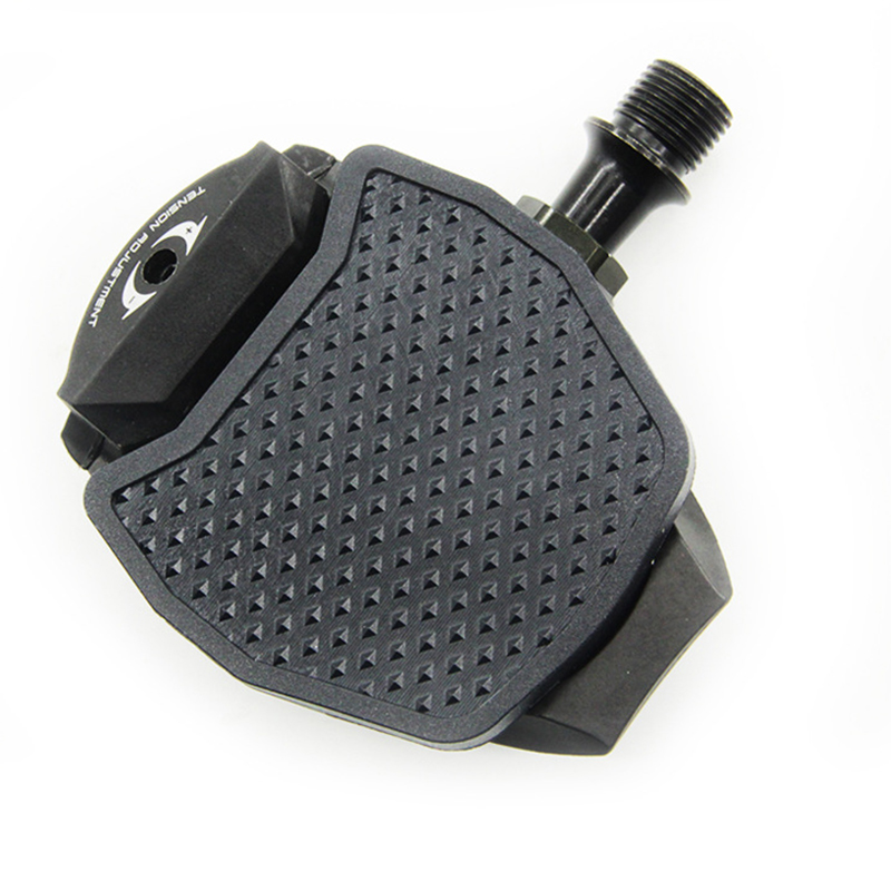 Convertisseur de pédale de vélo adapté au convertisseur d'adaptateur Shimano SPD adaptateur de pédales automatiques autobloquantes de vélo de route pour couvercle de pédale plate KEO