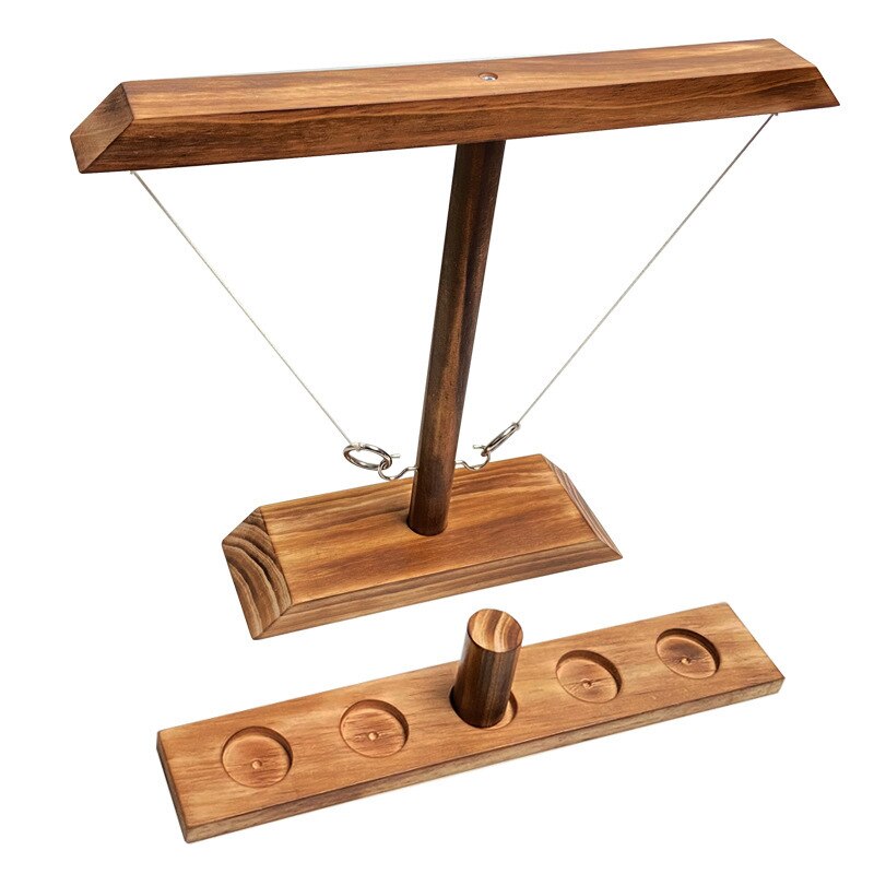 Ring Werfen Spiel Neue Partei Spielzeug Freizeit Industriellen Stil Bar Trinken Einkaufen Handgemachte Holz schnelllebigen Interaktive Spiel Für Riegel Heimat