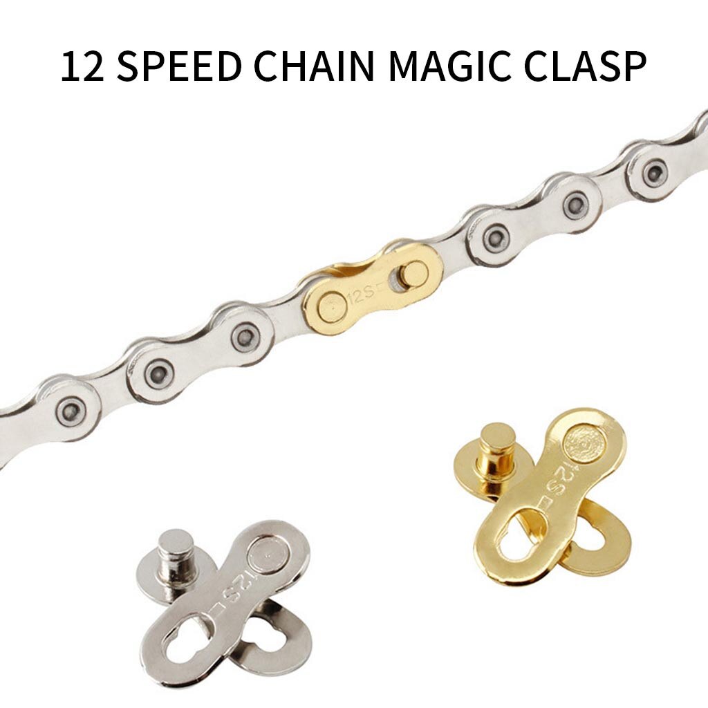 12-speed Chain Buckle Bicycle Quick Release Joint Articulated Chain Connector Fitting Single Speed Master Link Chain Accessories